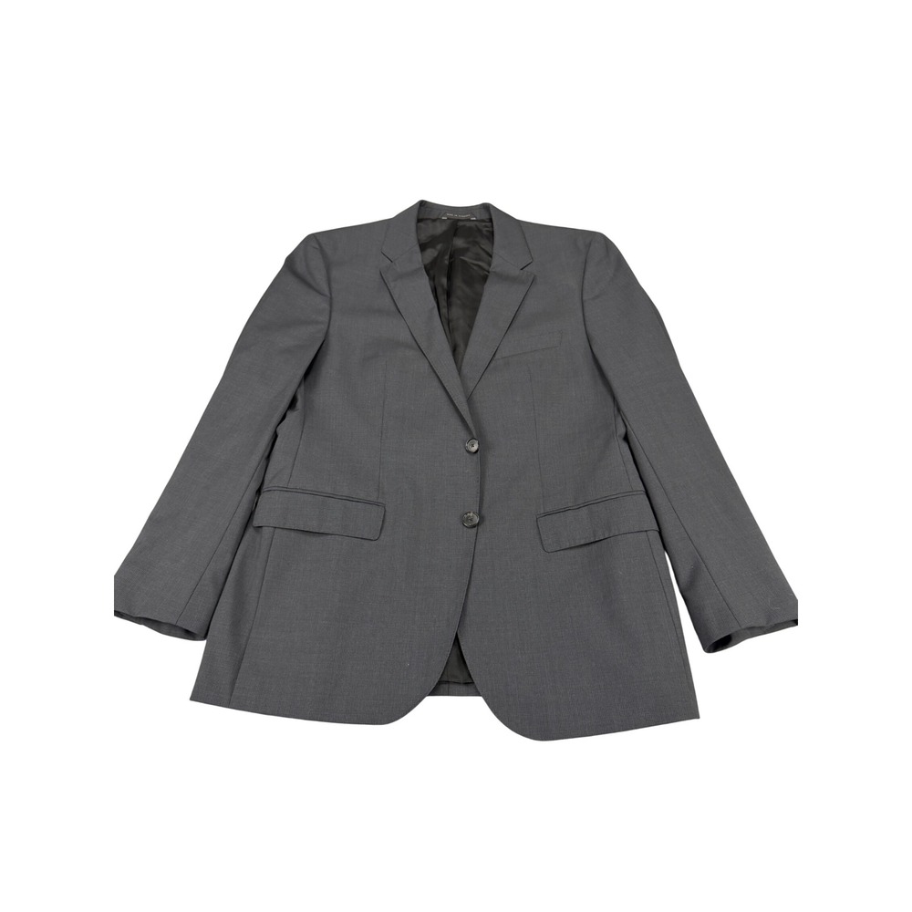 Hugo Boss Hugo Boss James4/Sharp6 Super 100 Grey Virgin Wool Blazer Mens US 42R